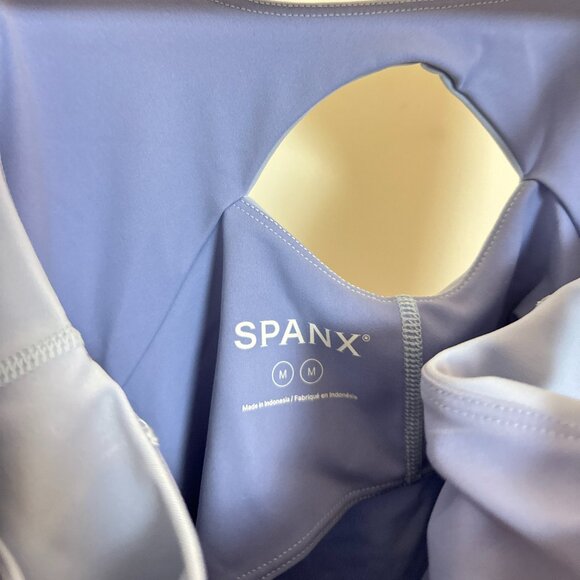 SPANX SPANXshape Get Moving High Neck Dress in Hydrangea Size Medium - Picture 6 of 10